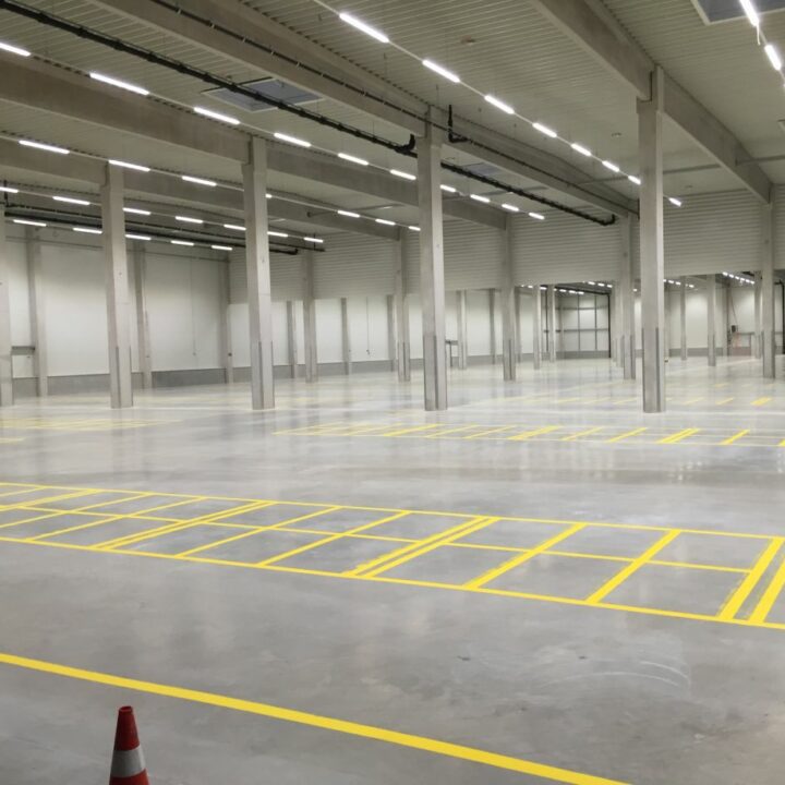 Hala magazynowa zaimpregnowana krzemianem sodu NORTEC DENSE N