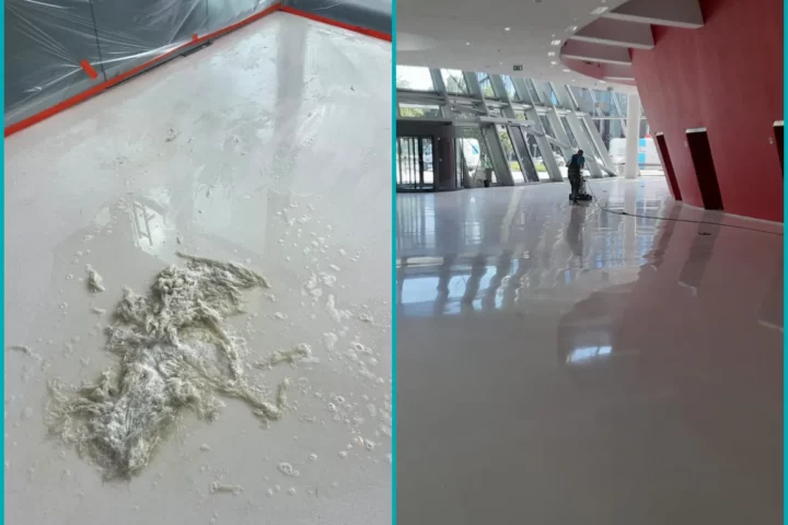 Posadzka dekoracyjna w ICE Kraków